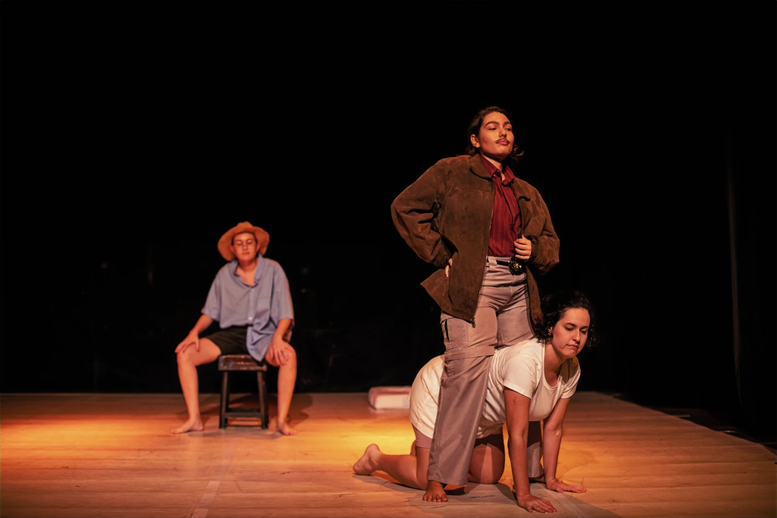 Xandú e seus causos — performance photograph